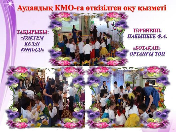 Оқу қызметі.