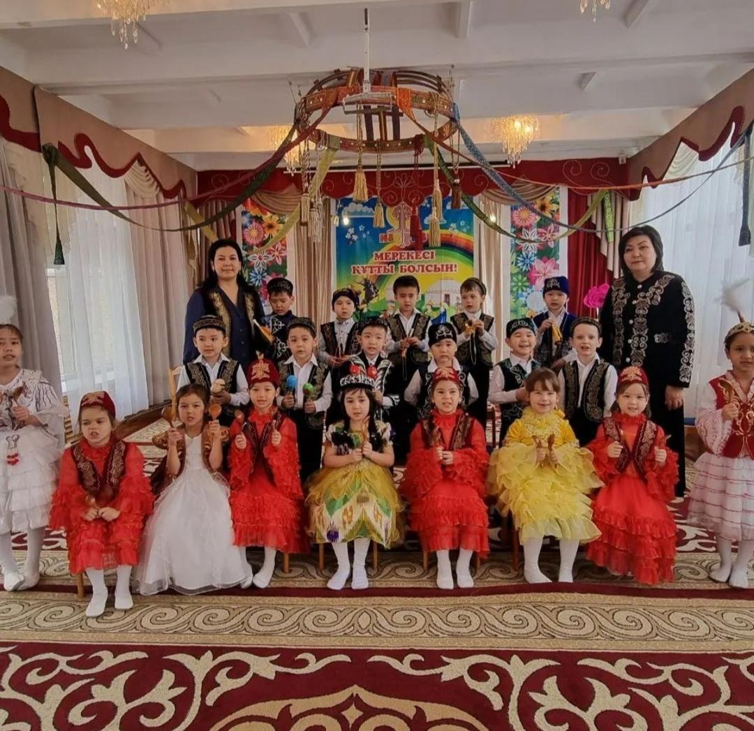 "Наурызым құт берекем" мектепалды "Тұлпар" тобының ертеңгілігі.