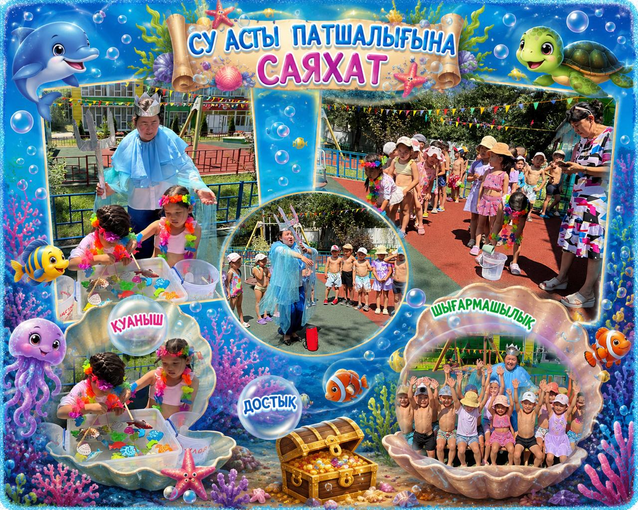 "Су асты патшалығына саяхат"