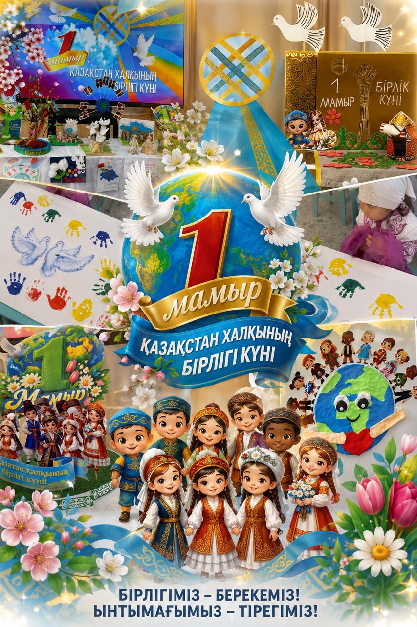 1 мамыр-Қазақ халқының бірлігі күніне көрме